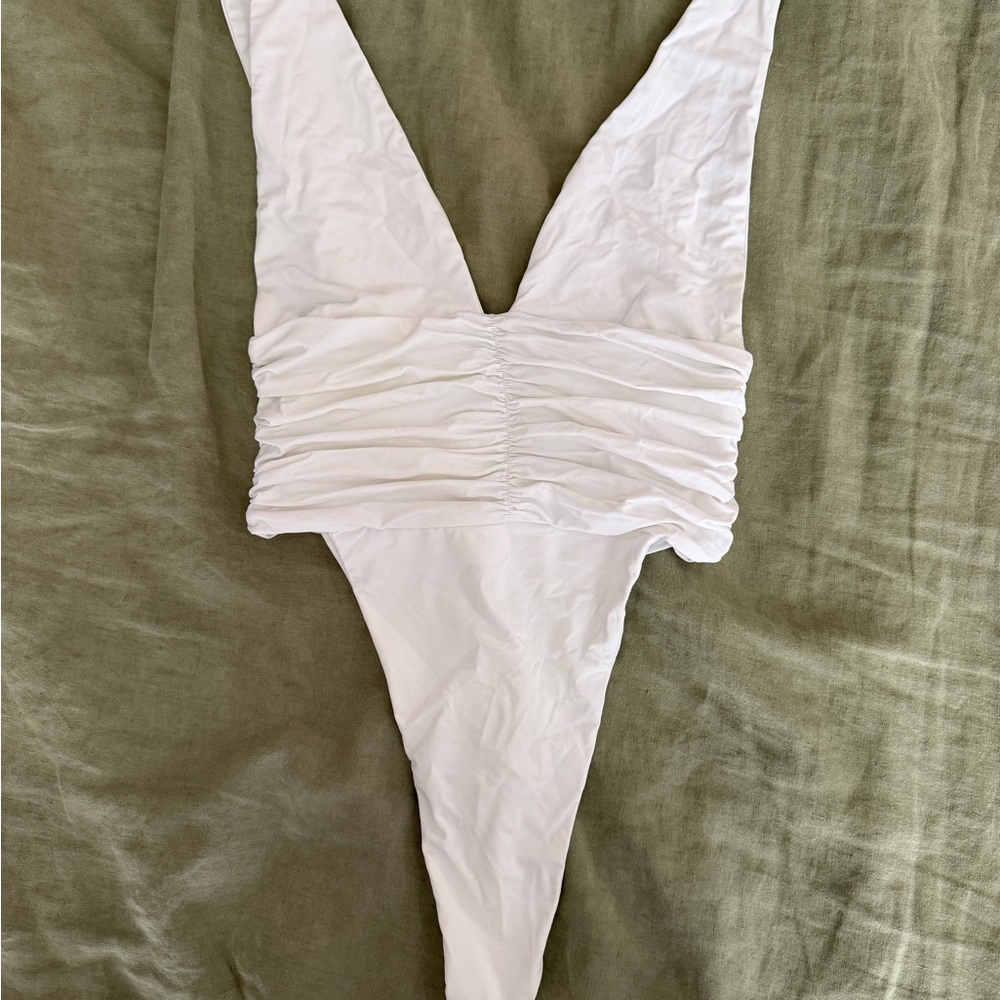 Riot Swim Elegant White Swimsuit
